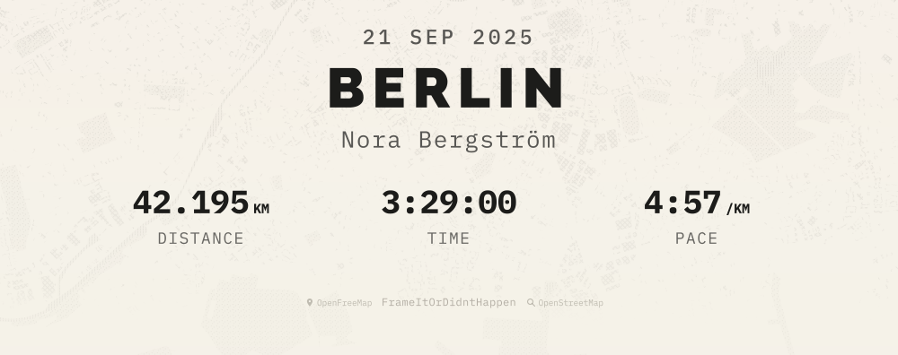 Engraved · Modern route poster