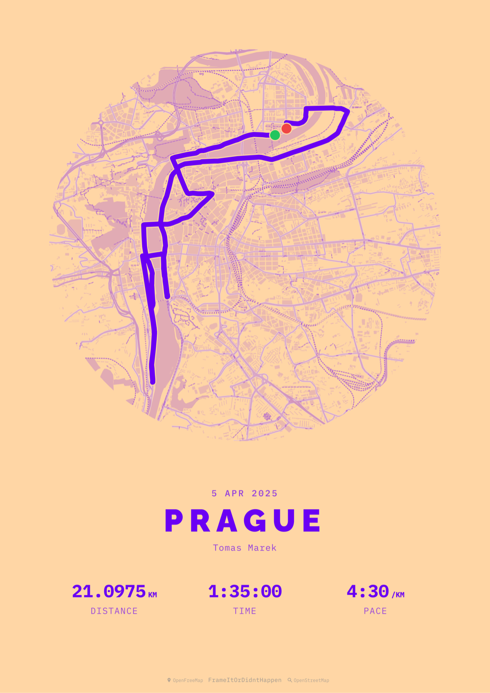 Ultra Violet filter route poster