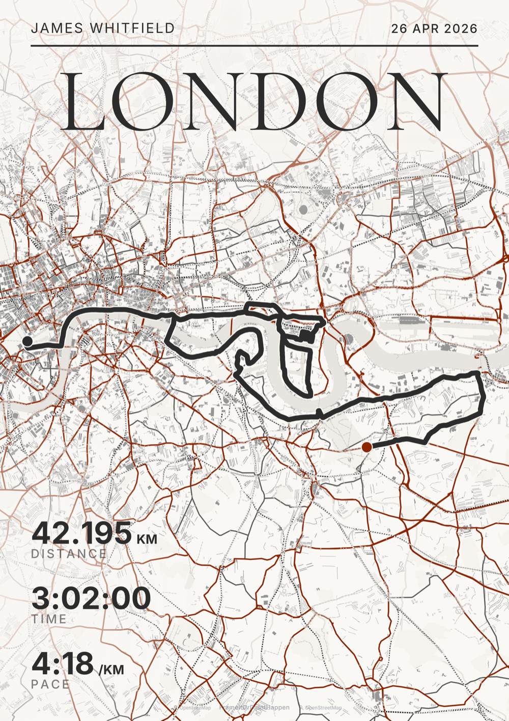 Vermilion filter route poster